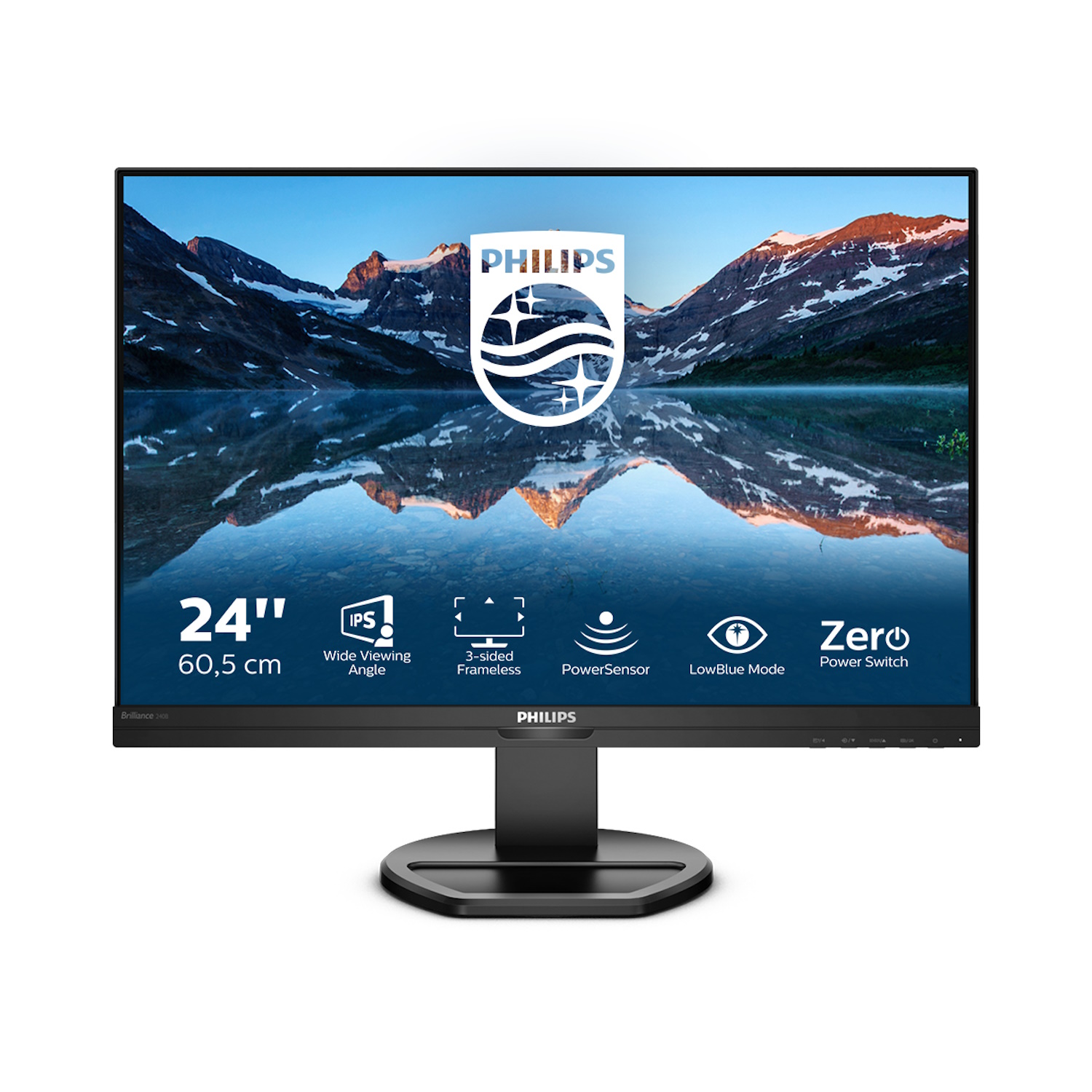 Bild von Philips 240B9/00 - 63 cm (25 Zoll), LED, IPS-Panel, Höhenverstellung, Pivot, USB-Hub, HDMI