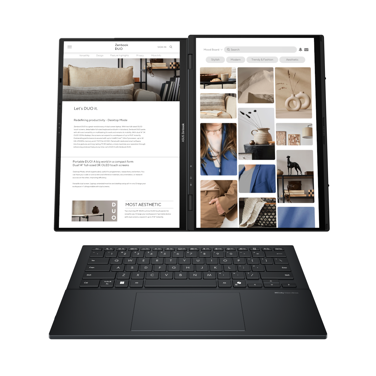 Bild von ASUS Zenbook Duo UX8406CA-QL055W - 14