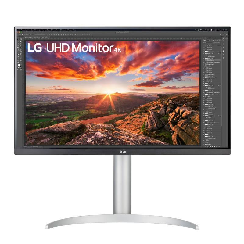 Bild von LG 27UP850K-W Monitor - 4K UHD- IPS, Höhenverstellung - HDMI, DisplayPort 1.4, USB-C