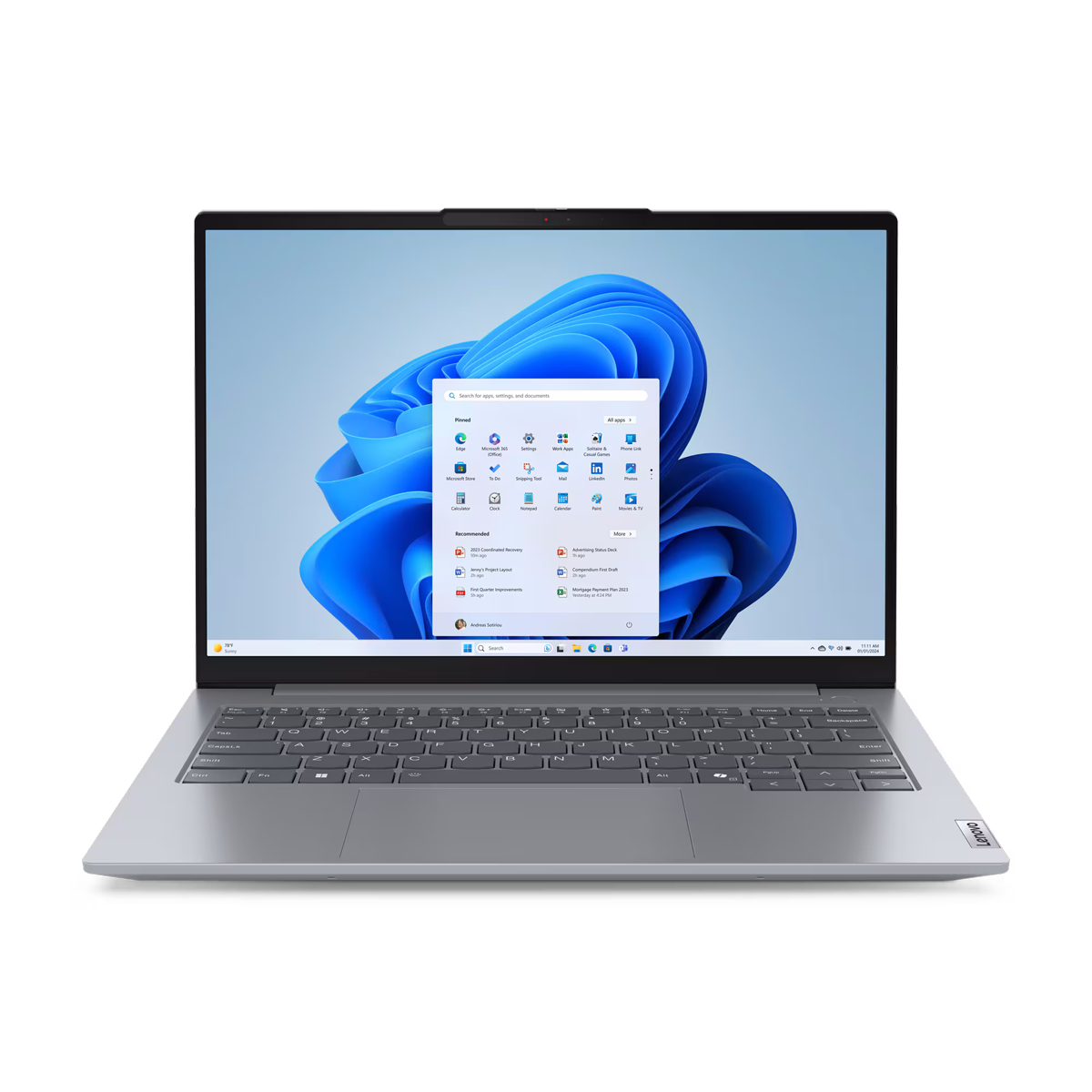 Bild von Lenovo ThinkBook 14 G7 21MV006NGE 14" WUXGA, AMD Ryzen™ 5 7535HS, 32GB RAM, 1TB SSD, Windows 11 Pro