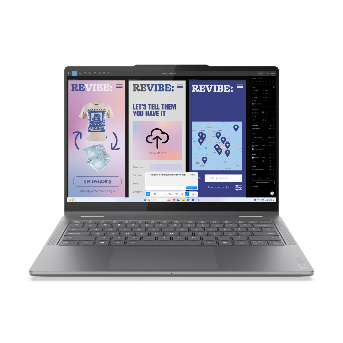 Bild von Lenovo Yoga 7 2-in-1 83JQ0033GE - 14" 2.8K OLED , Intel® Core™ Ultra 7 256V, 16GB RAM, 1TB SSD, Windows 11