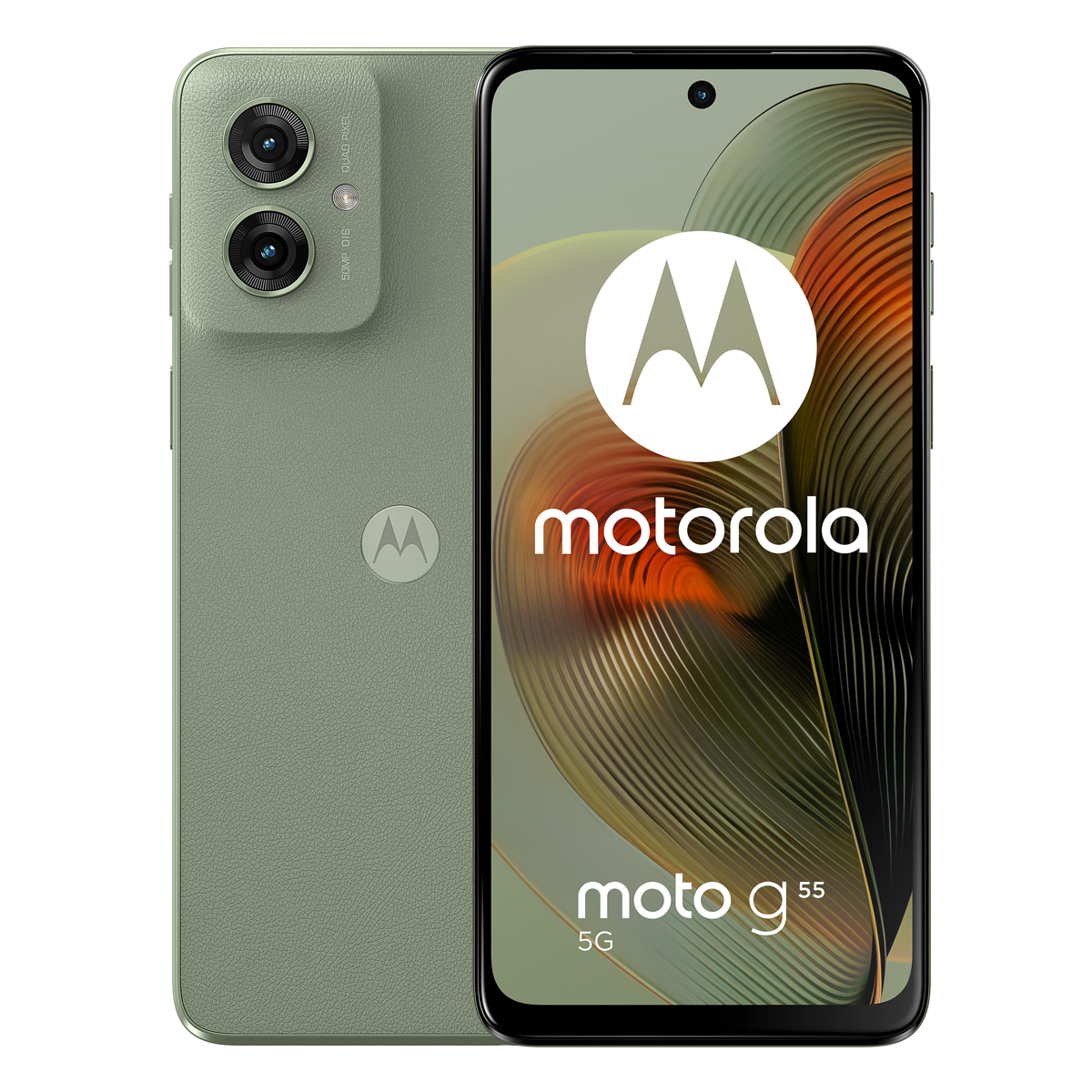 Bild von Motorola Moto G55 5G 256GB Smoky Green 16,41cm (6,5") LCD Display, Android 14, 50MP Dual-Kamera