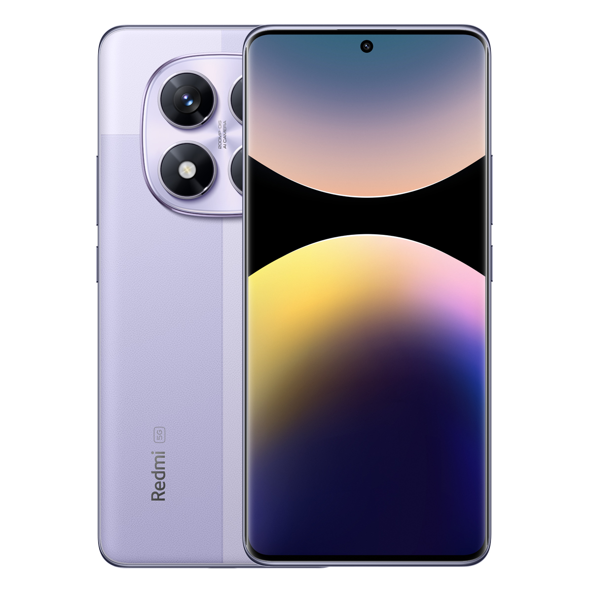 Bild von Xiaomi Redmi Note 14 Pro 5G 8GB+256GB Lavender Purple 16,94cm (6,67") AMOLED Display, Xiaomi HyperOS (basiert auf Android 14), 200MP Triple-Kamera