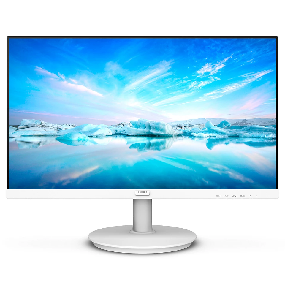 Bild von Philips 271V8AW 27 Zoll FHD Monitor, Lautsprecher (1920x1080, 75 Hz, VGA, HDMI) Weiss