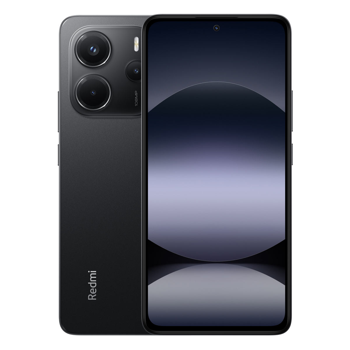 Bild von Xiaomi Redmi Note 14 8GB+256GB Midnight Black 16,94cm (6,67") AMOLED Display, Xiaomi HyperOS (basiert auf Android 14), 108MP Triple-Kamera