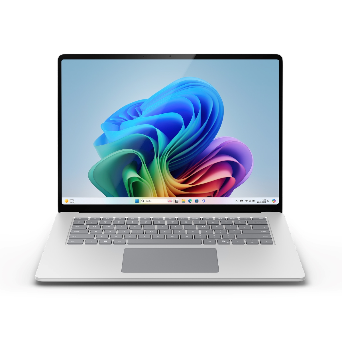 Bild von Microsoft Surface Laptop Copilot+ PC 15" - 16GB - 1TB 15" touchscreen - Snapdragon® X Elite - 16GB - 1TB - platinum (7. Generation)