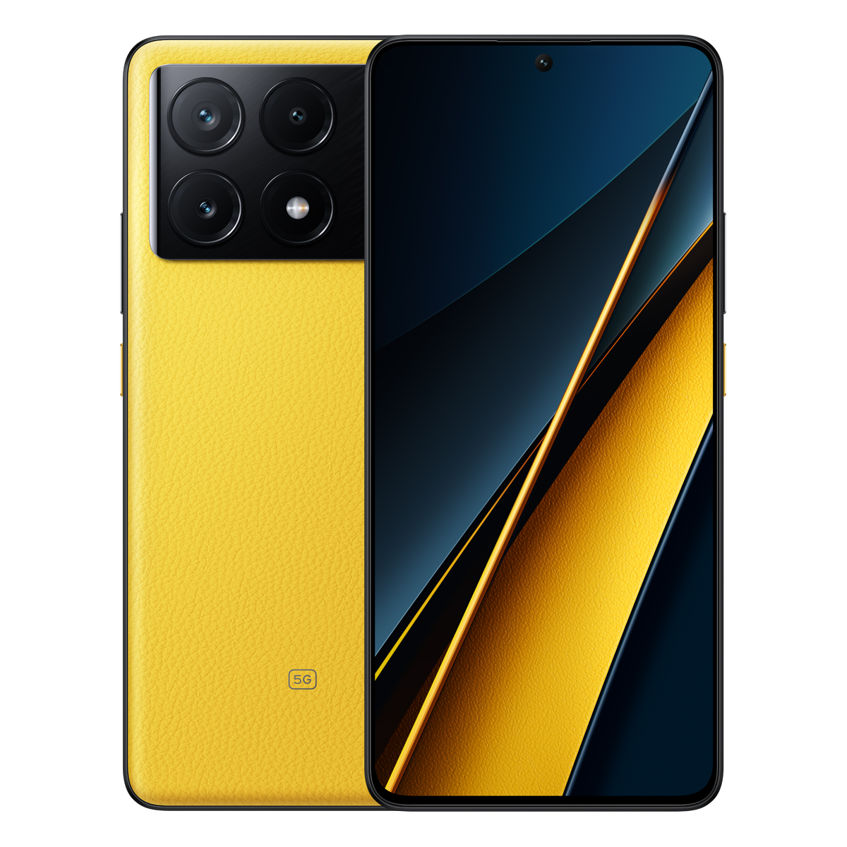 Bild von Xiaomi POCO X6 Pro 5G 12GB+512GB Yellow 16,94cm (6,67") AMOLED Display, Android 14 / HyperOS, 64MP Triple-Kamera