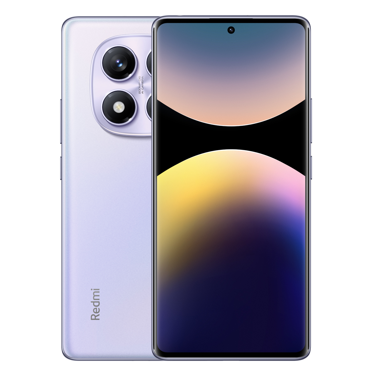 Bild von Xiaomi Redmi Note 14 Pro 8GB+256GB Aurora Purple 16,94cm (6,67") AMOLED Display, Xiaomi HyperOS (basiert auf Android 14), 200MP Triple-Kamera