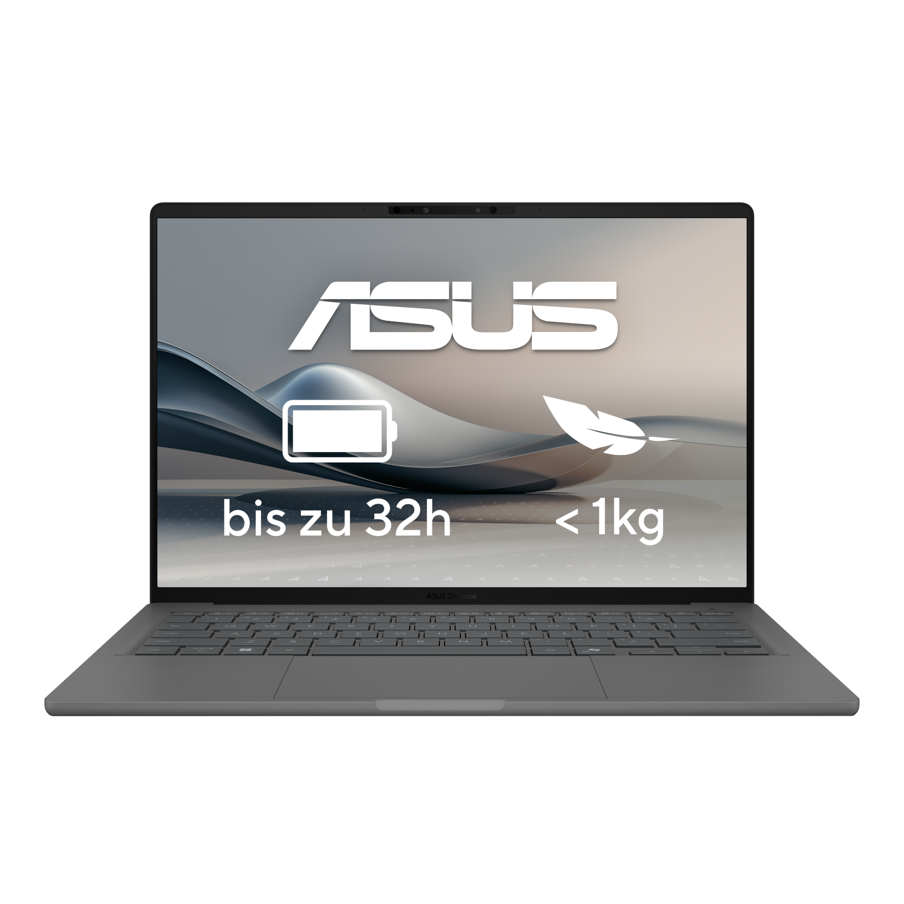Bild von ASUS Zenbook A14 UX3407QA-QD349W - 14" WUXGA OLED, Qualcomm Snapdragon X X1-26-100, 16GB RAM, 1TB SSD, Qualcomm Adreno, Windows 11