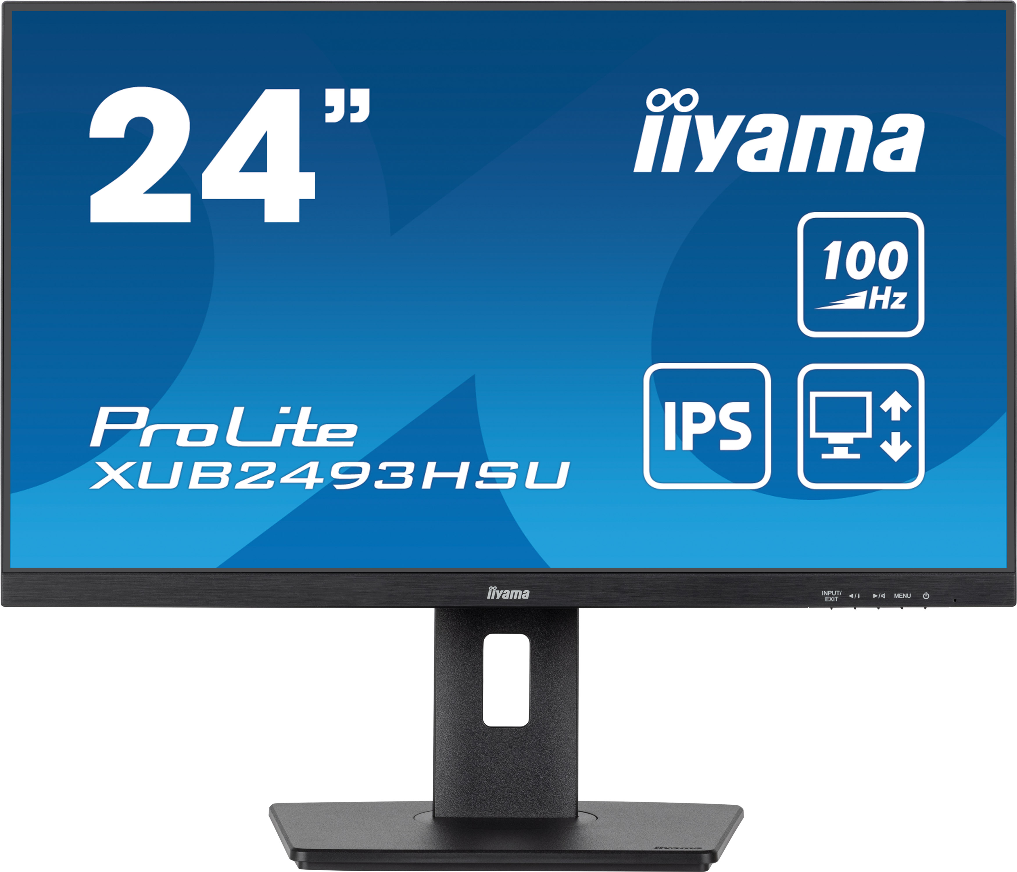 Bild von Iiyama ProLite XUB2493HSU-B6 - 60,5 cm (23,8") IPS-Panel, Höhenverstellung