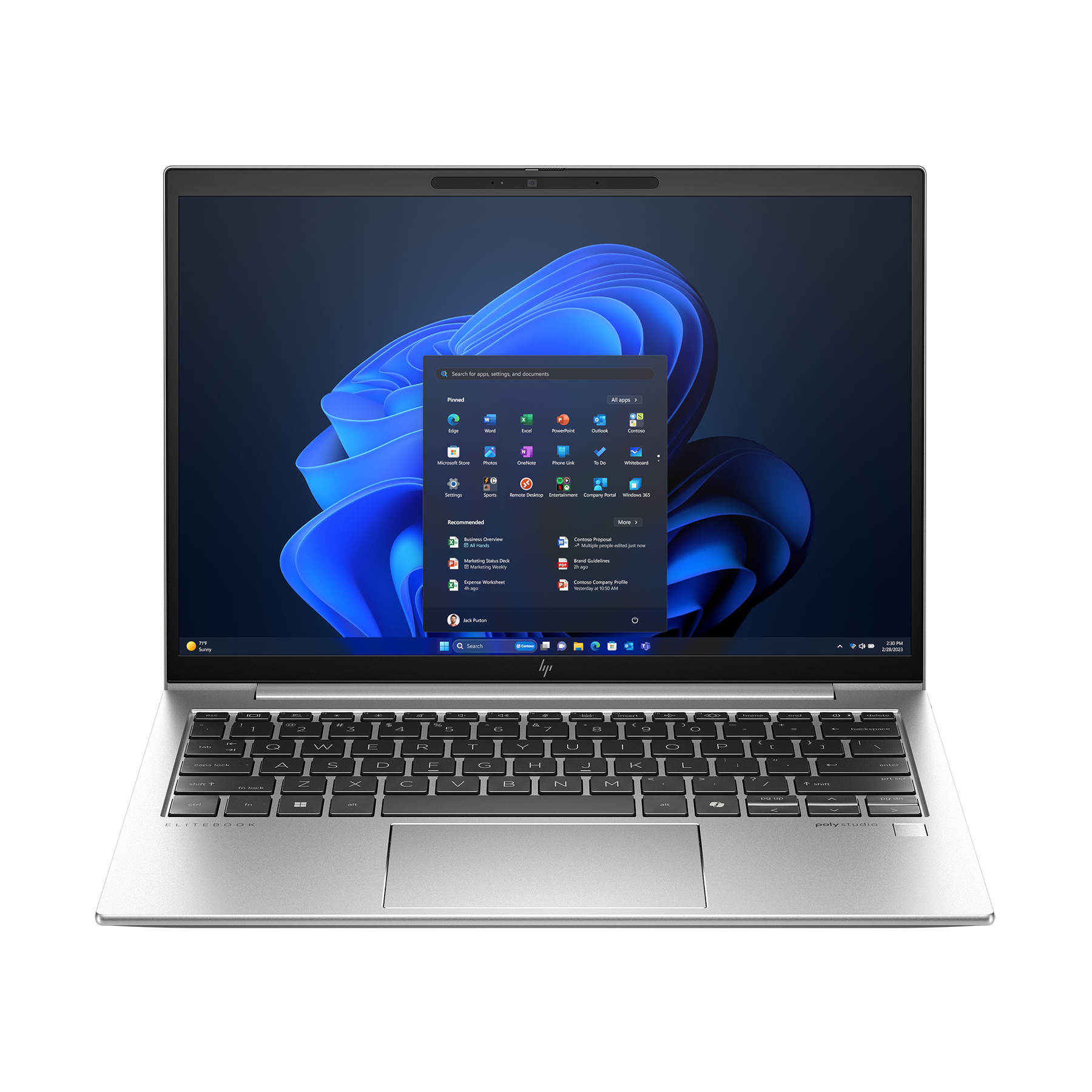 Bild von HP EliteBook 835 G11 A26QGEA 13,3" WUXGA IPS 400 Nits, AMD Ryzen 7 8840U, 16GB RAM, 512GB SSD, LTE, Windows 11 Pro
