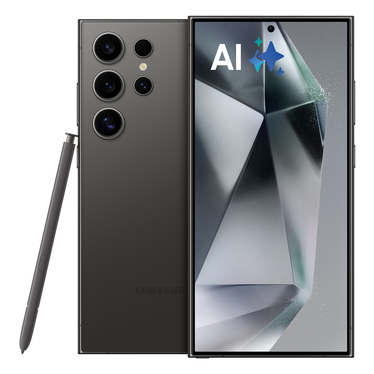 Bild von Samsung Galaxy S24 Ultra 256GB Titanium Black 17,25cm (6,8") OLED Display, Android 14, 200MP Quad-Kamera