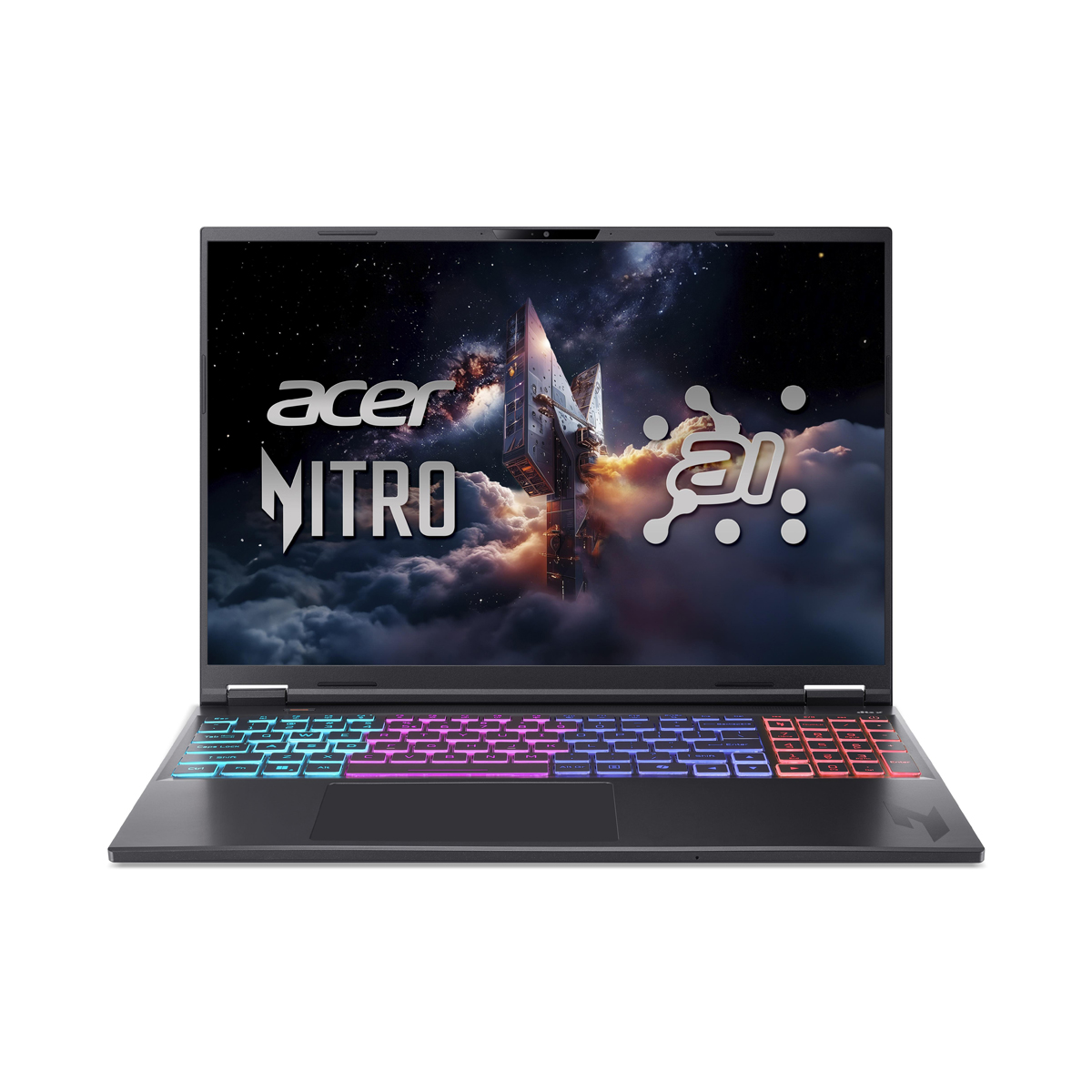 Bild von Acer Nitro 16S AI (AN16S-61-R47D) Gaming/ Copilot+ PC 16,0" WUXGA, 180Hz, Ryzen AI R7-350 (50 TOPS), 16GB RAM, 1TB SSD, GeForce