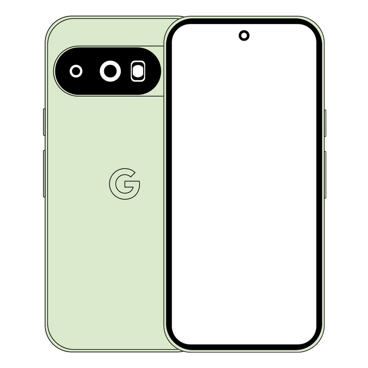 Bild von Google Pixel 10 Pro XL 256GB Jade 17,1cm (6,8") LTPO-OLED Display, Android 16 / Pixel UI, 50MP Triple-Kamera
