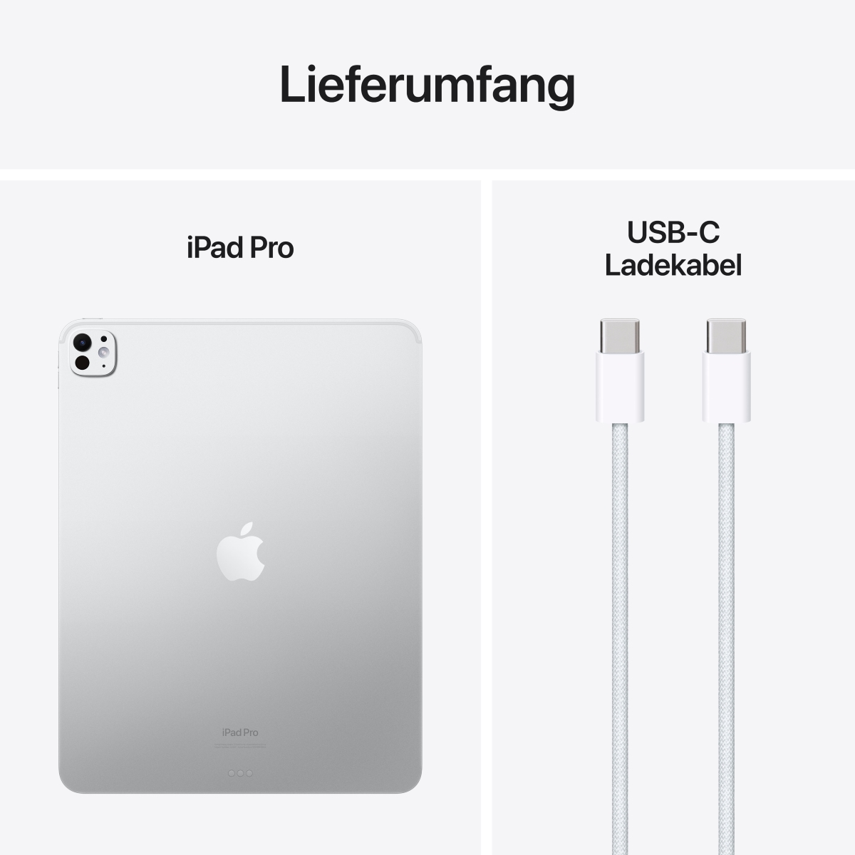 Bild von Apple iPad Pro 13 Cellular 512GB Silber M5