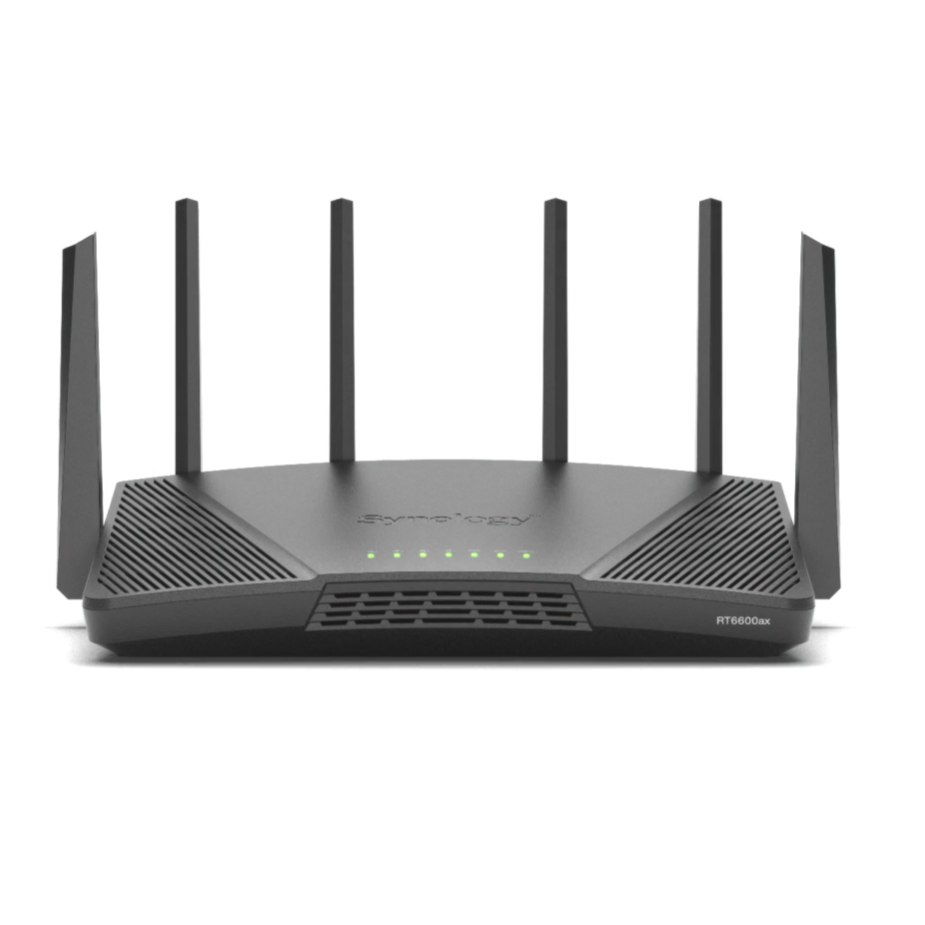 Bild von Synology RT6600ax WiFi 6 Router AX6600 Tri-Band, 1x 2.5GbE LAN, 3x GbE LAN