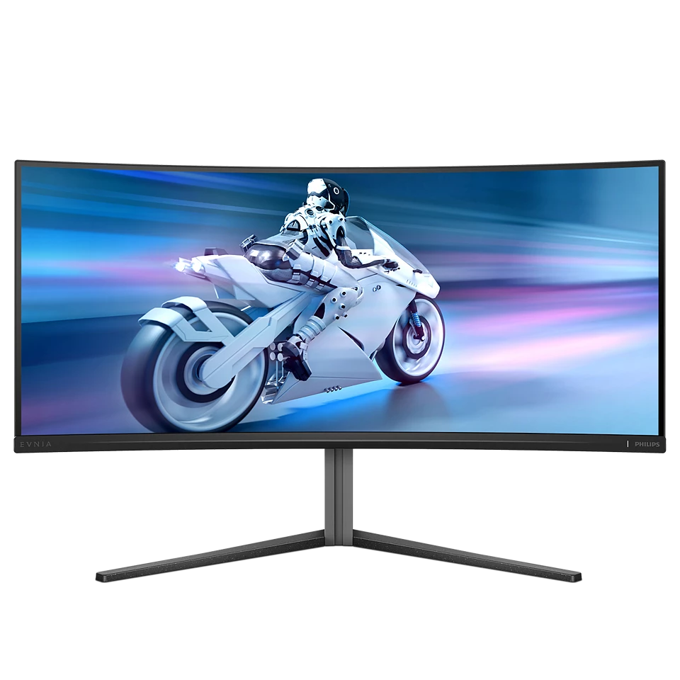 Bild von Philips Evnia 34M2C6500 34 Zoll WQHD OLED Curved Monitor, 175 Hz, 0,03 ms, FreeSync Premium Pro, G-Sync comp., HDR400 (3440x1440, 2x HDMI, DisplayPort