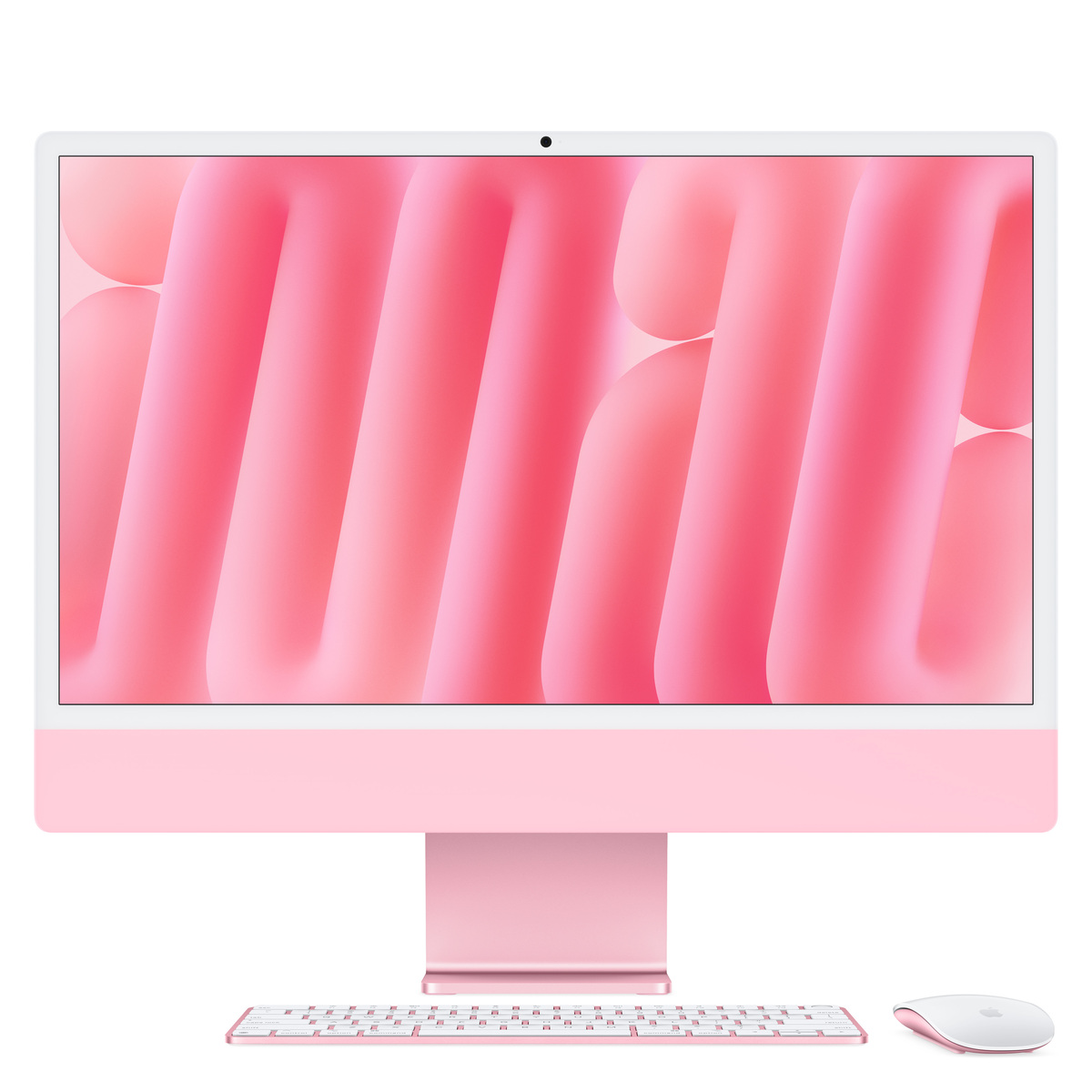 Bild von Apple iMac MWV43D/A Pink 61cm(24‘‘) M4 10-Core Chip, 10-Core GPU, 16GB Ram, 256GB SSD