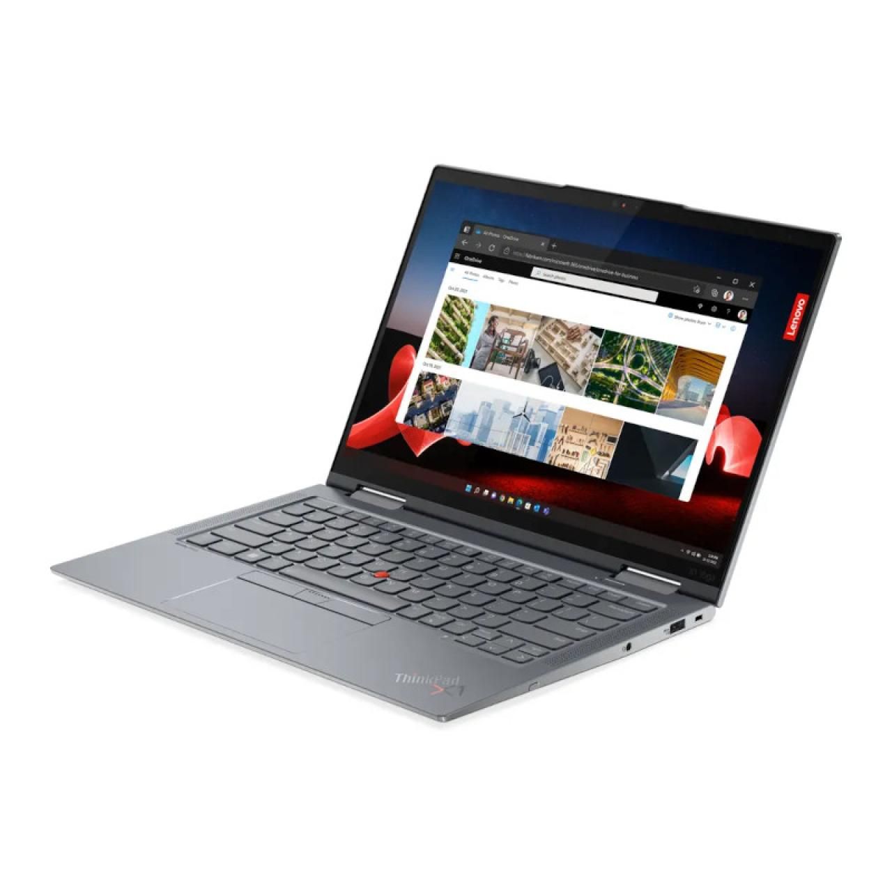 Bild von Lenovo ThinkPad X1 Yoga Gen 8 i5 (13. Generation), 32 GB, 1024 GB SSD, 14" WUXGA, Iris Xe Graphics, 4G LTE, Win 11 Pro