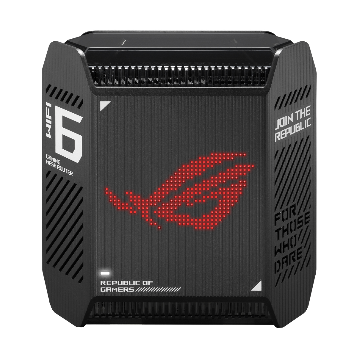 Bild von ASUS ROG Rapture GT6 WiFi 6 Mesh Router Schwarz AX10000 Tri-Band, 3x Gigabit LAN