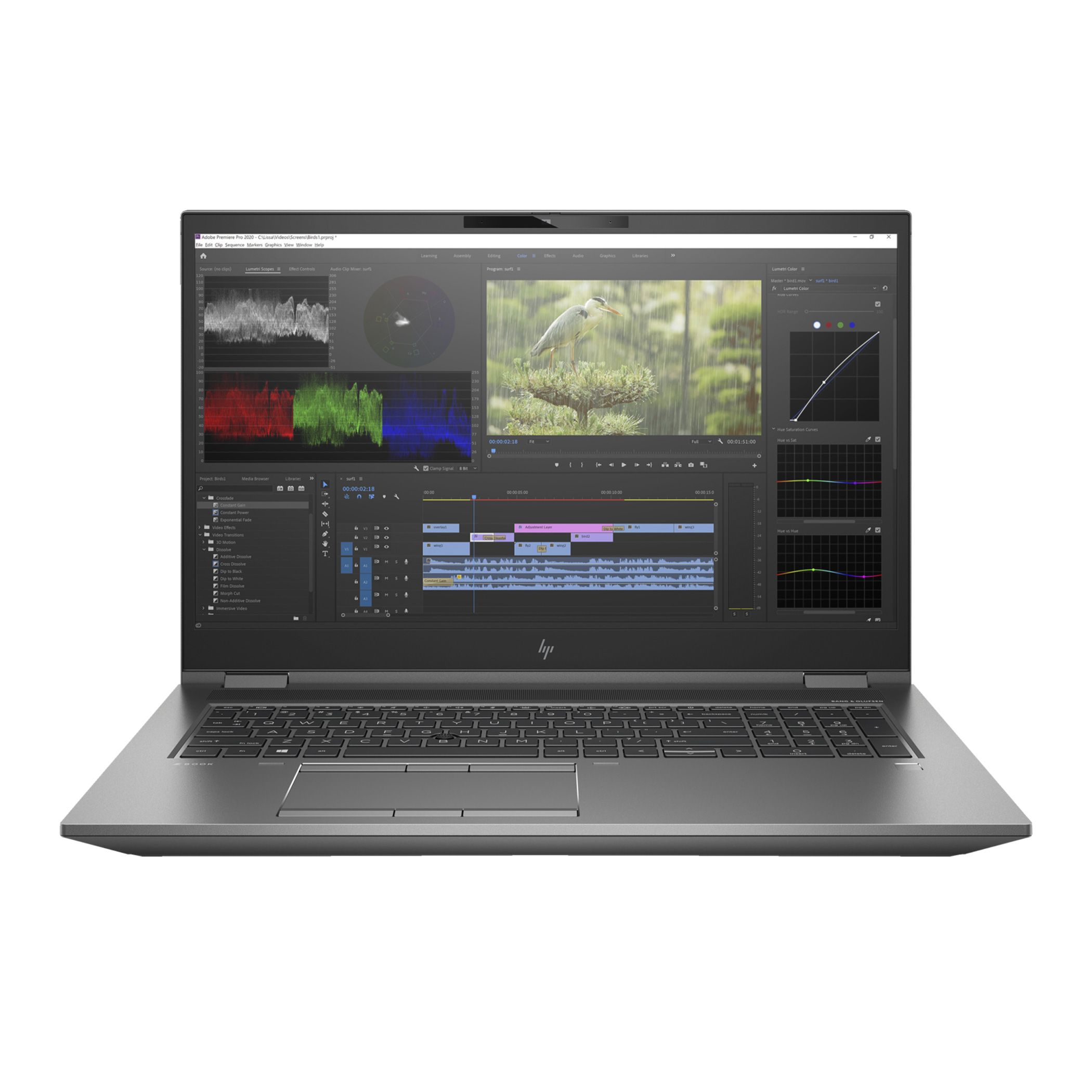 Bild von HP ZBook Fury 17 G8 i5 (11. Generation), 32 GB, 512 GB SSD, 17,3" Full HD, RTX A2000, Win 11 Pro