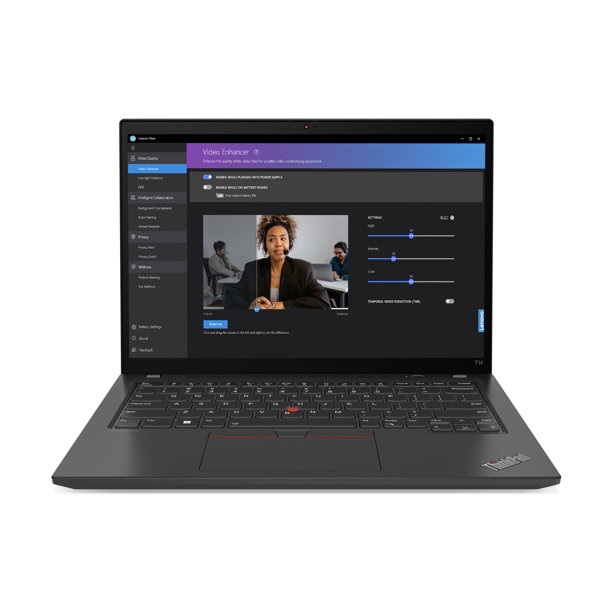 Bild von Lenovo ThinkPad T14 Gen 4 i5 (13. Generation), 32 GB, 512 GB SSD, 14" WUXGA, UHD Graphics, Win 11 Pro