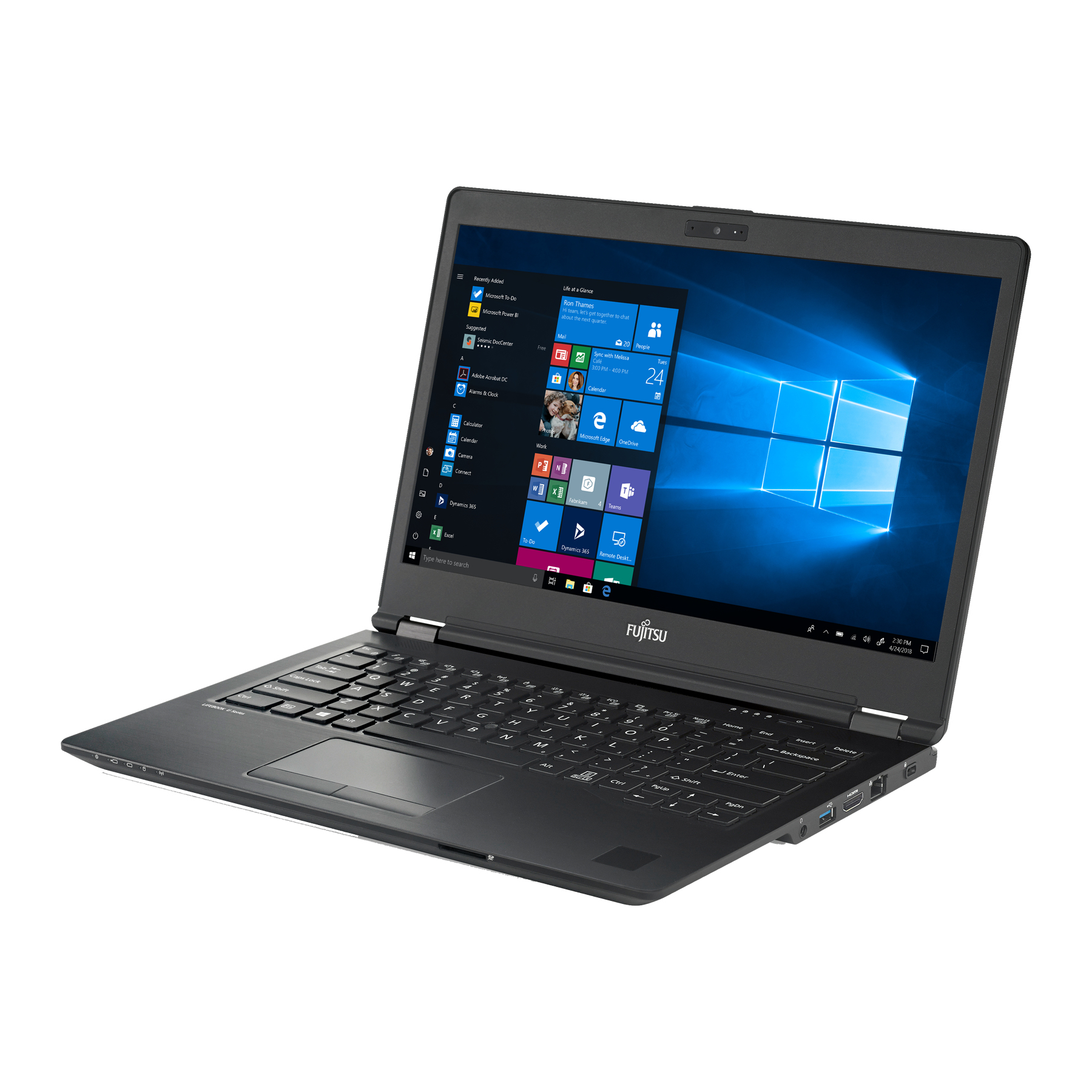 Bild von Fujitsu LIFEBOOK U7410 i5 (10. Generation), 16 GB, 512 GB SSD, 14" WXGA TFT, UHD Graphics 620, 4G LTE, Win 11 Pro