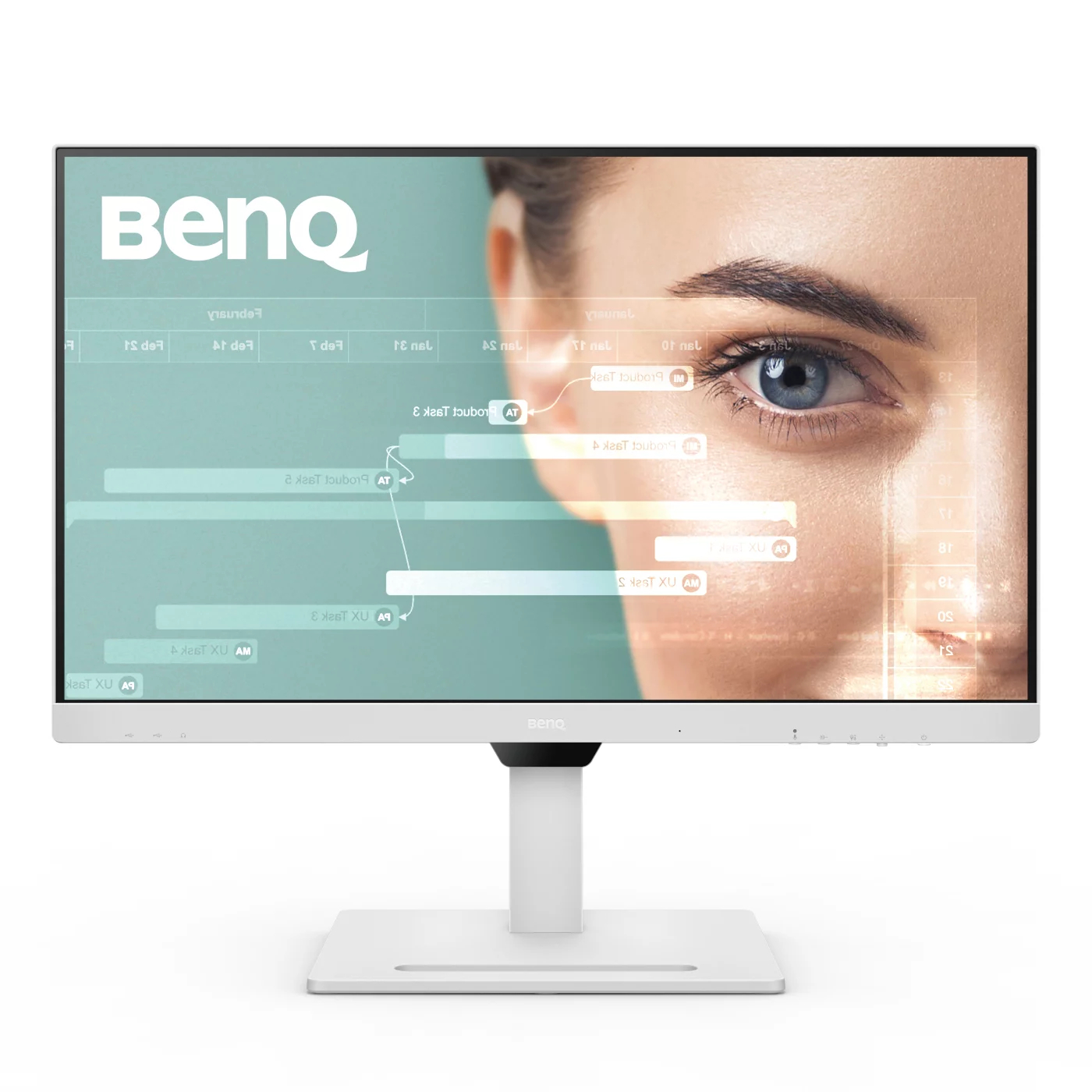 Bild von Benq GW3290QT Office Monitor - QHD, IPS, USB-C Höhenverstellung