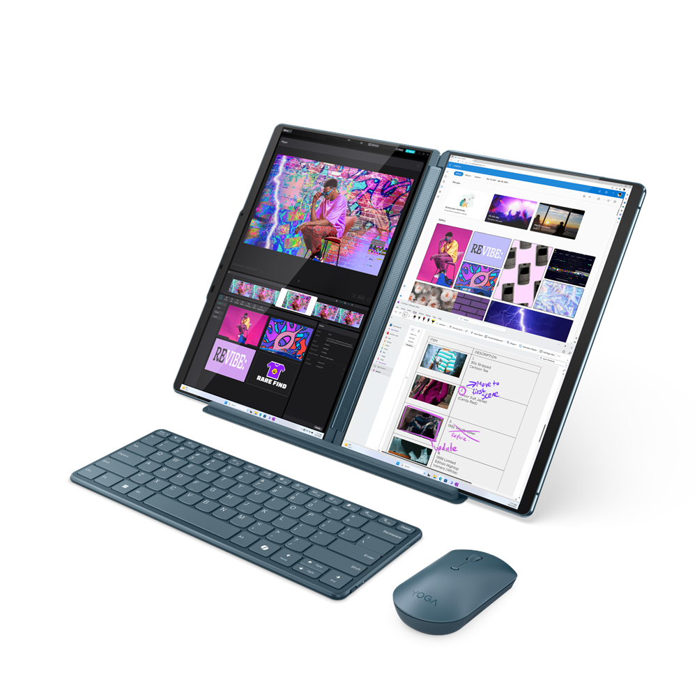 Bild von Lenovo Yoga Book 9 83FF001VGE B-Ware - 2x 13.3