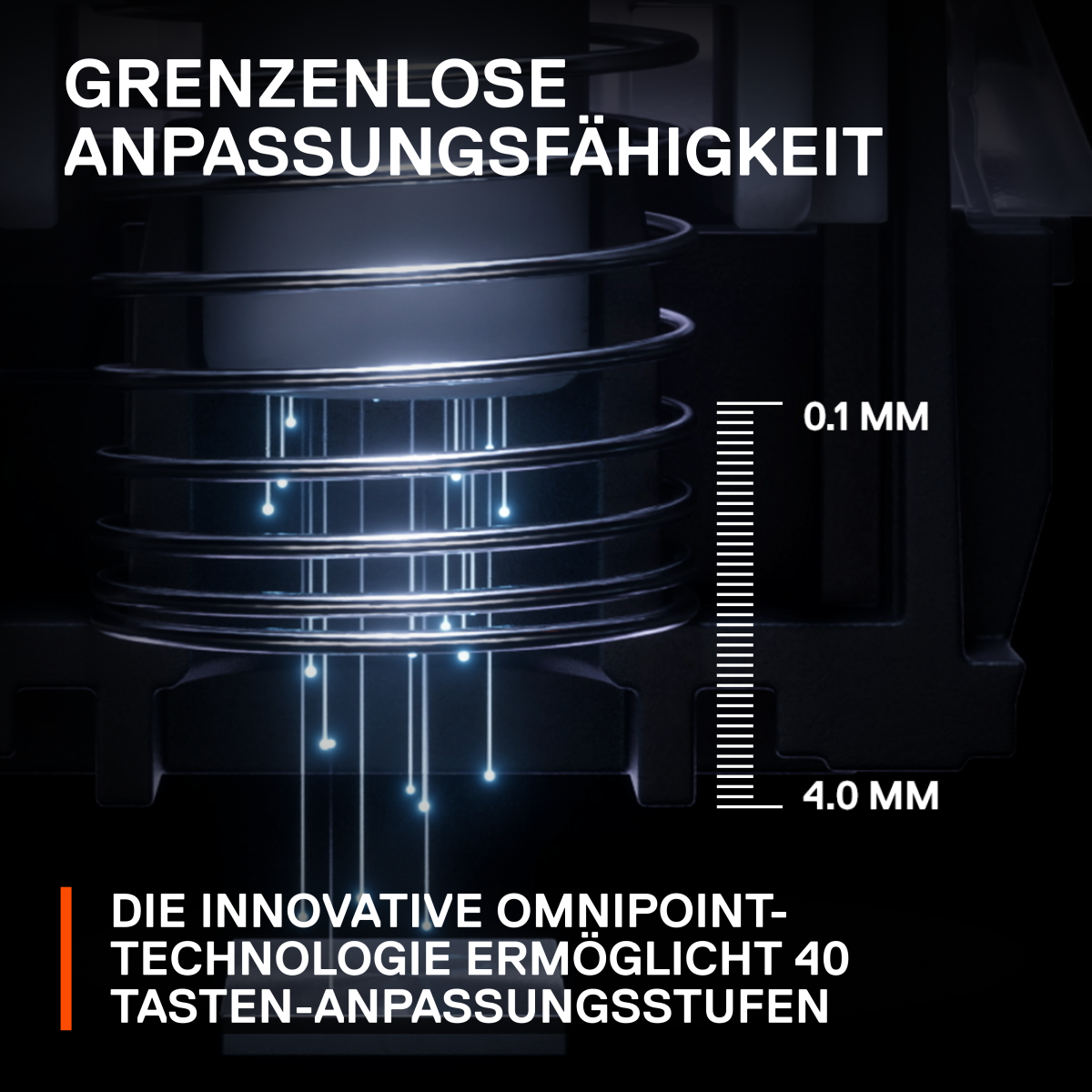 Bild von SteelSeries Apex Pro Mini Wireless Gaming-Tastatur