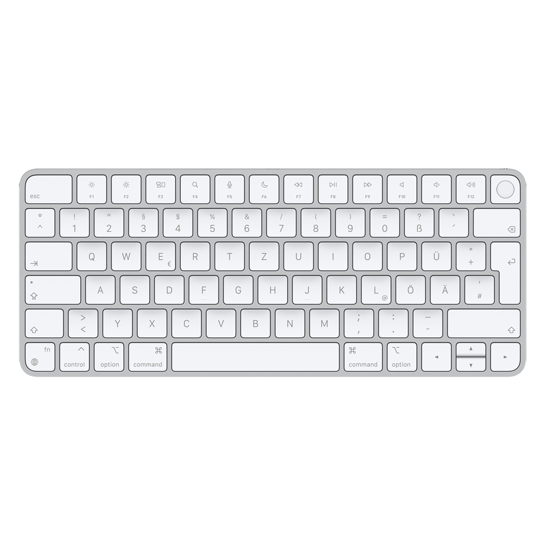 Bild von Apple Magic Keyboard weiß mit Touch ID