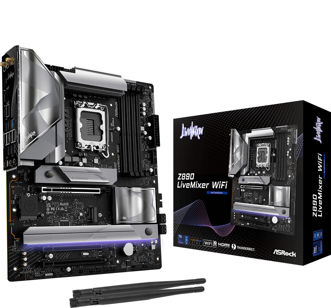 Bild von ASRock Z890 LiveMixer WiFi Mainboard
