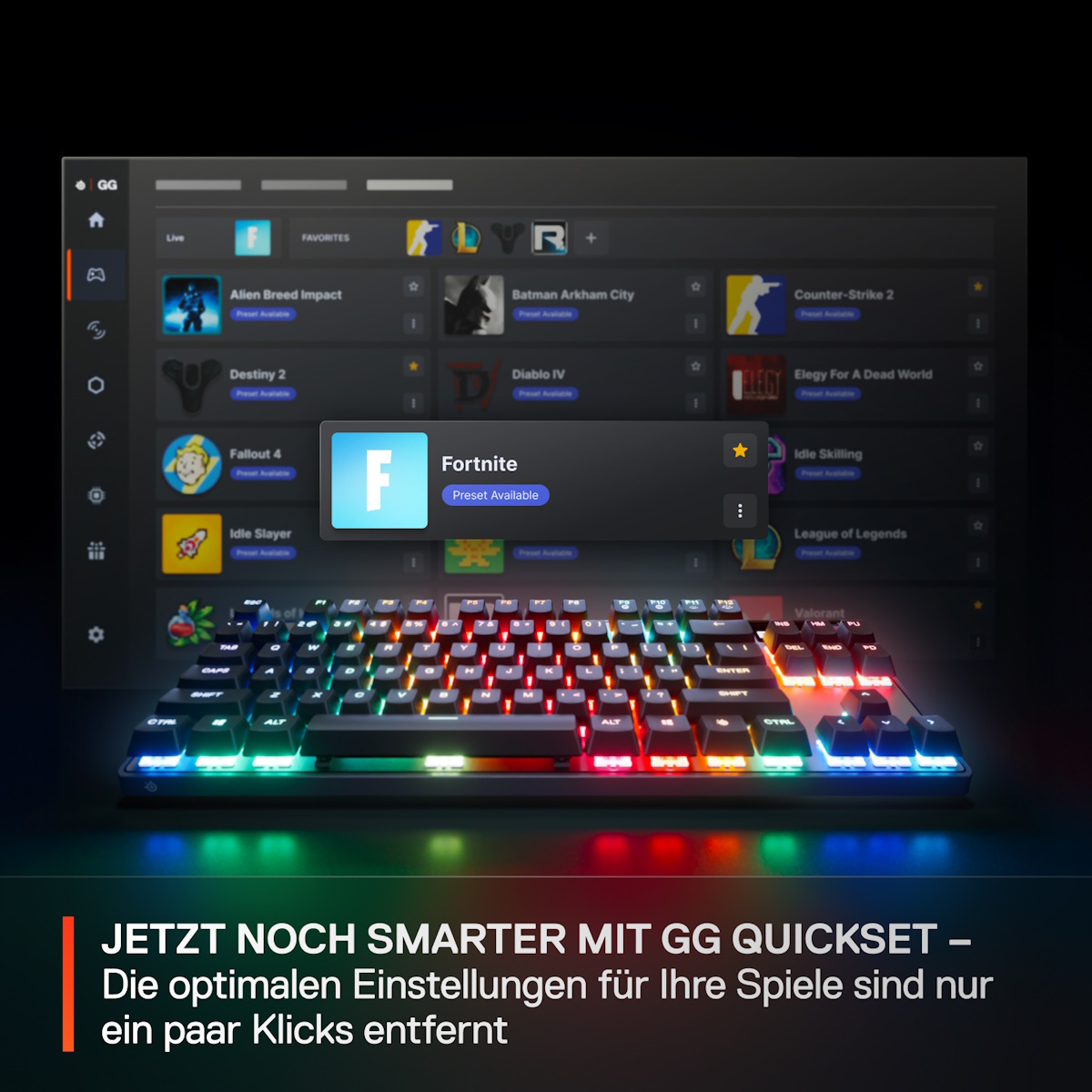Bild von SteelSeries Apex Pro TKL Gen 3 DE-Layout
