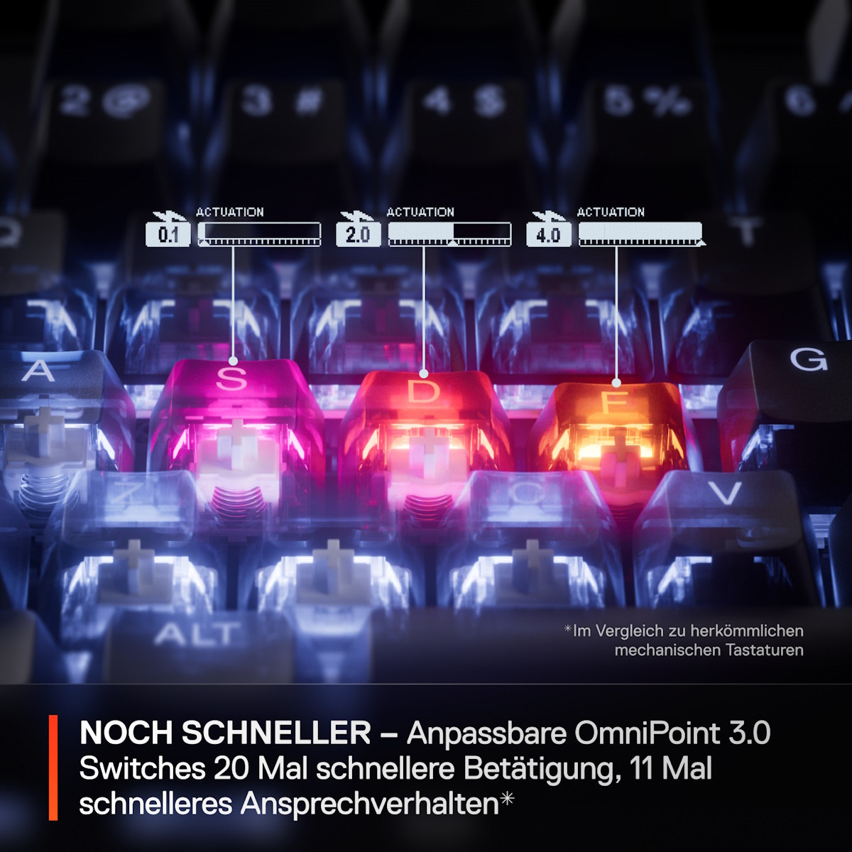 Bild von SteelSeries Apex Pro TKL Gen 3 DE-Layout