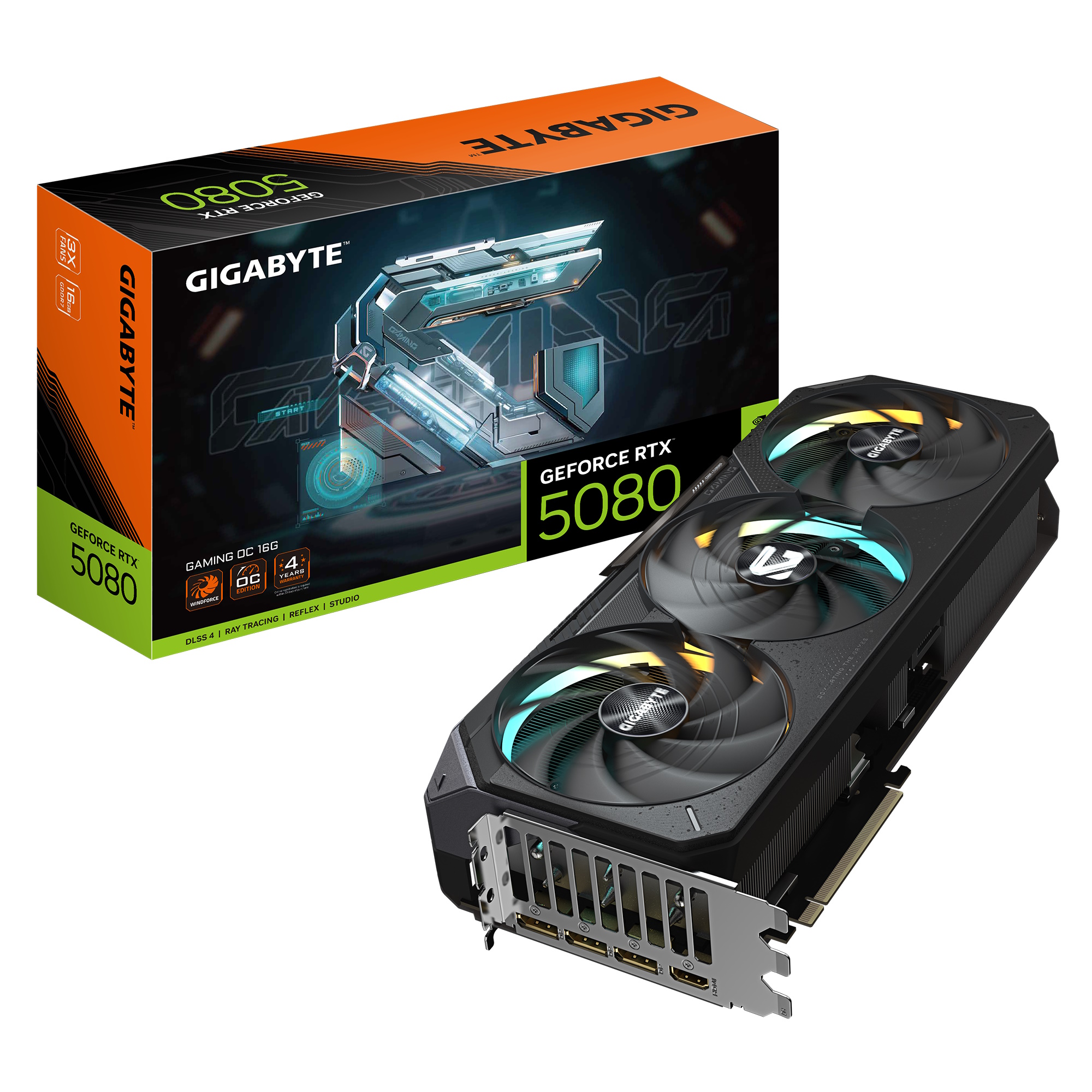 Bild von GIGABYTE GeForce RTX 5080 Gaming OC 16G