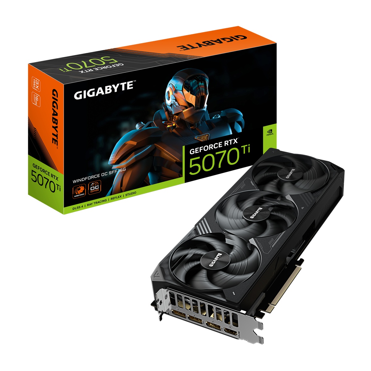 Bild von GIGABYTE GeForce RTX 5070 Ti Windforce OC SFF 16G