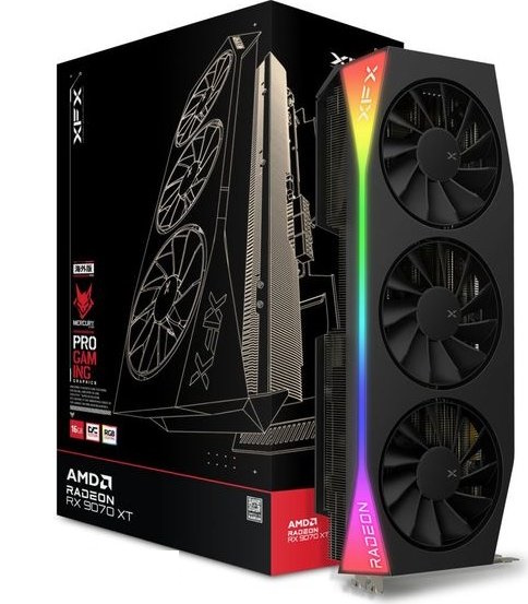 Bild von XFX Radeon RX 9070XT MERCURY Gaming RGB 16GB OC