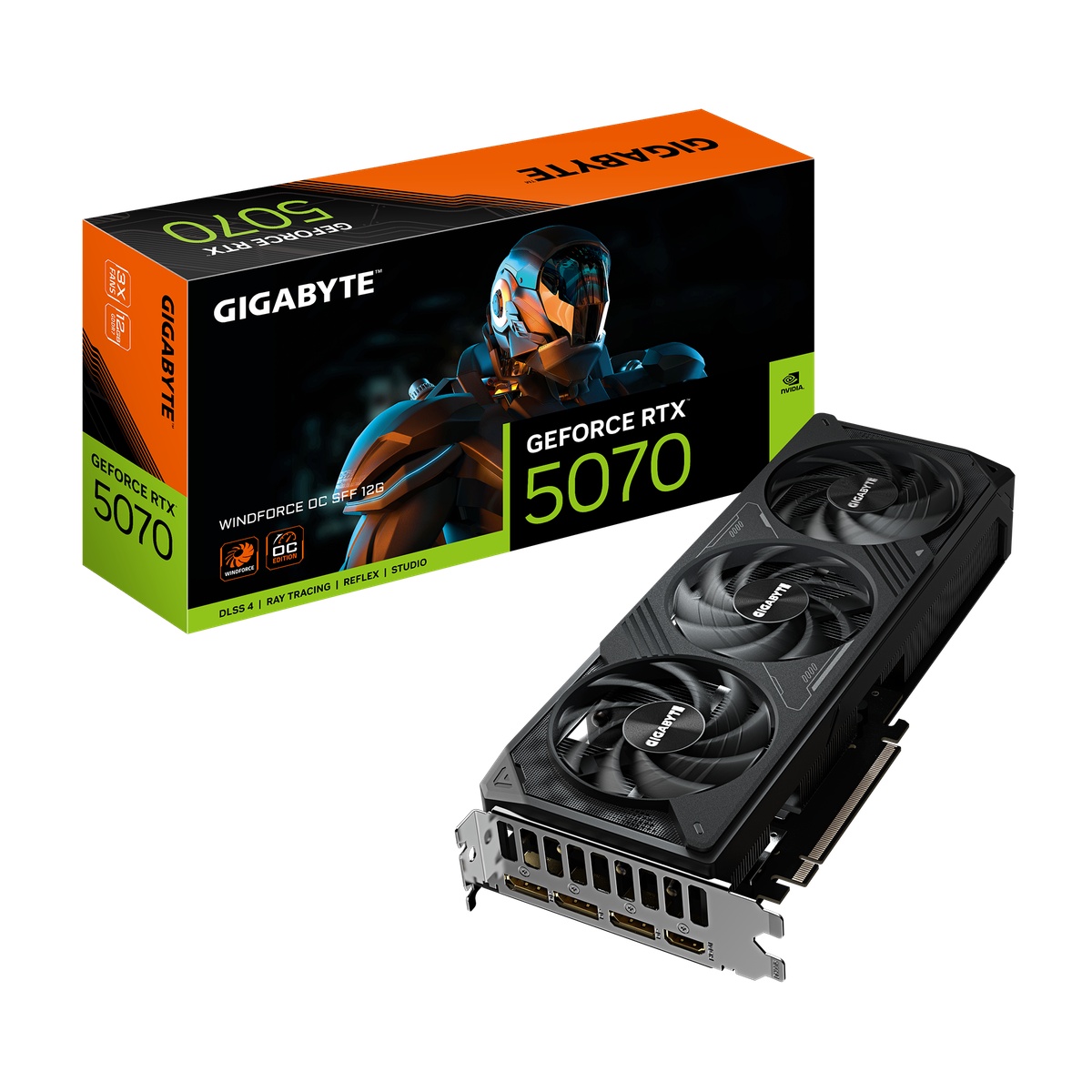 Bild von GIGABYTE GeForce RTX 5070 Windforce OC SFF 12G