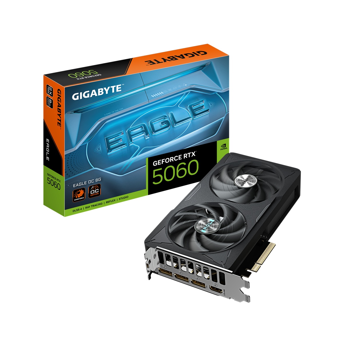 Bild von Gigabyte GeForce RTX 5060 EAGLE OC 8G Grafikkarte