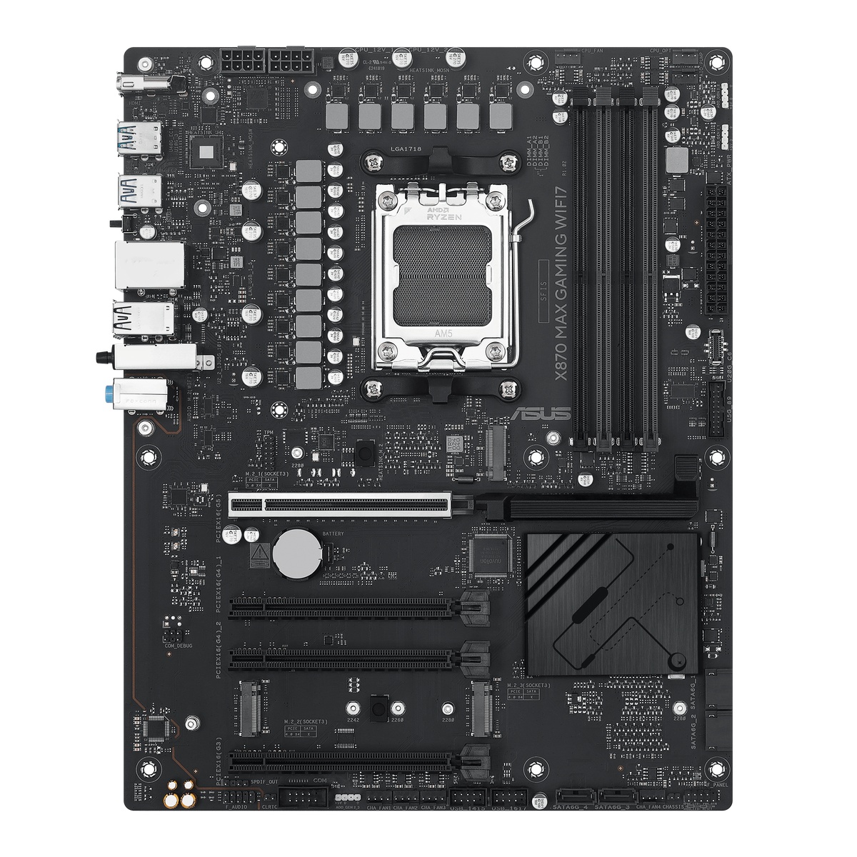 Bild von ASUS X870 Max Gaming WIFI7 Mainboard Sockel AM5 B-Ware