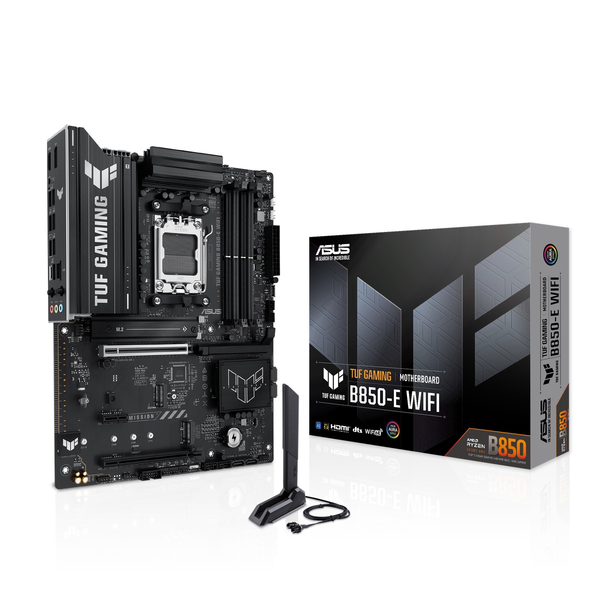 Bild von ASUS TUF Gaming B850-E WIFI Mainboard Sockel AM5