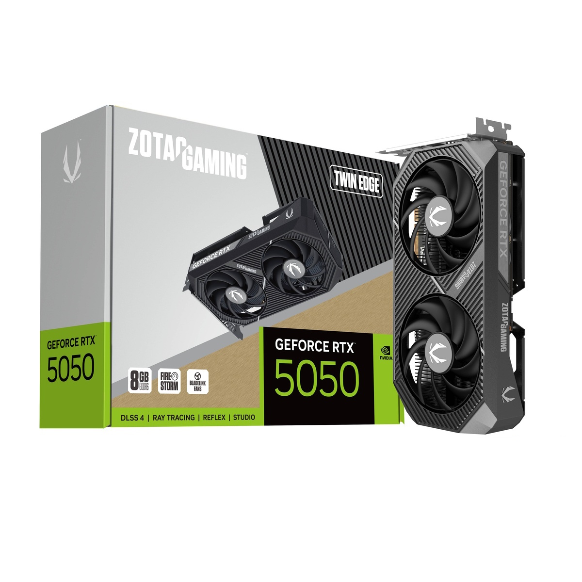 Bild von ZOTAC GAMING GeForce RTX 5050 8GB Twin Edge Grafikkarte