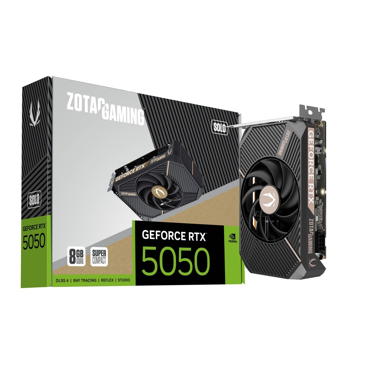 Bild von ZOTAC GAMING GeForce RTX 5050 8GB Solo Grafikkarte