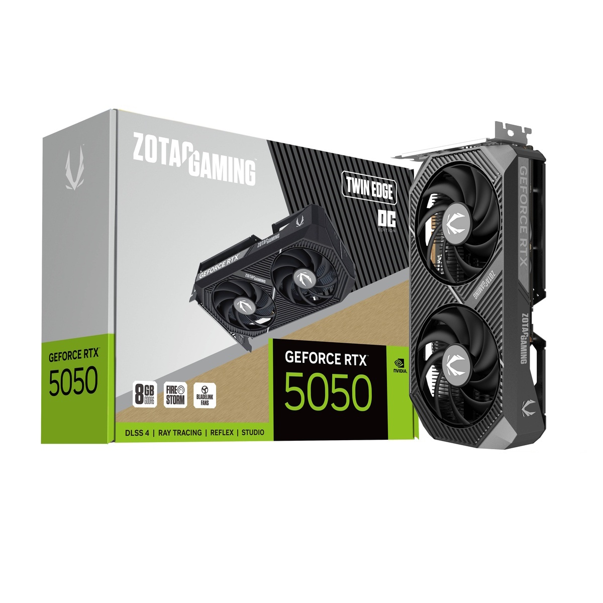 Bild von ZOTAC GAMING GeForce RTX 5050 8GB Twin Edge OC Grafikkarte