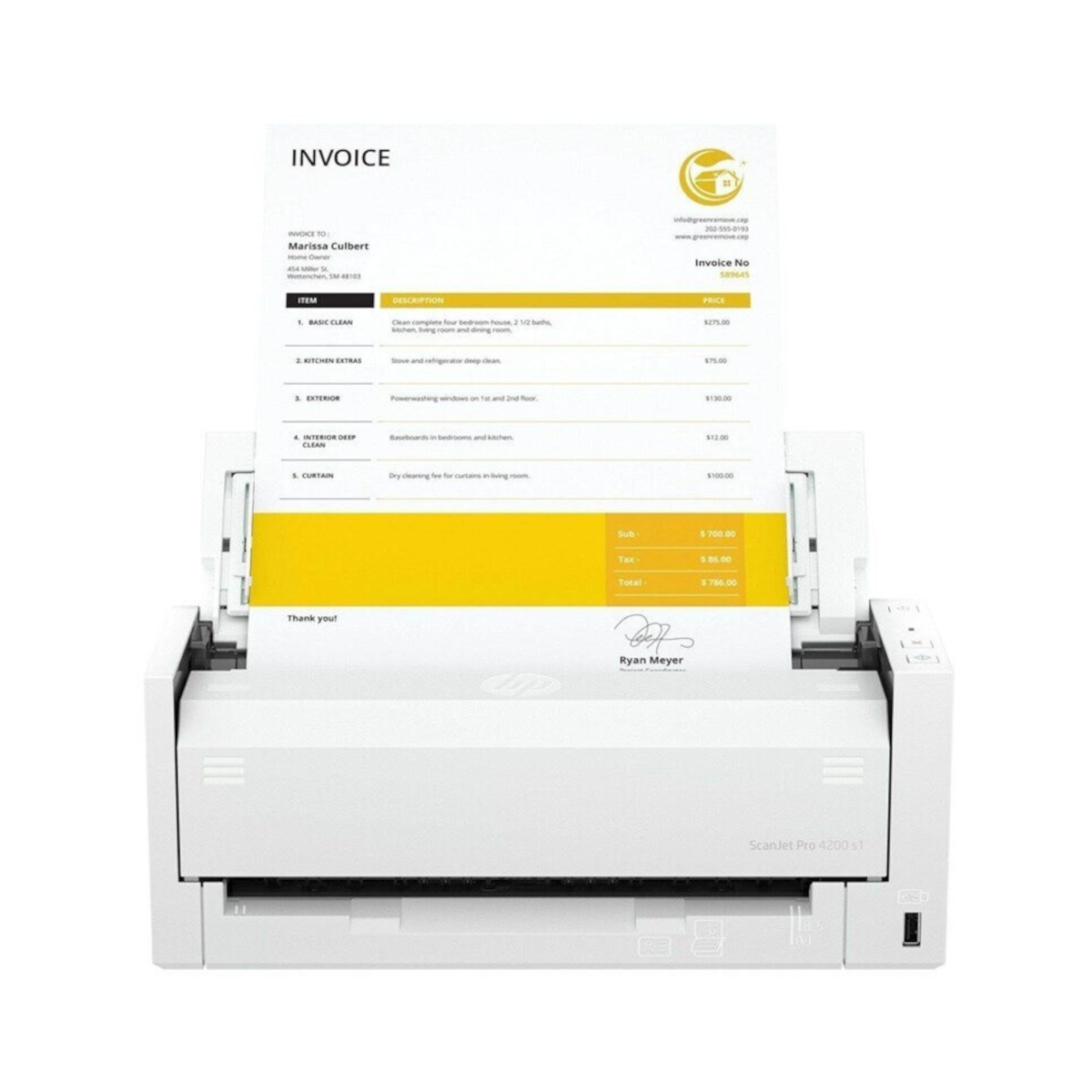 Bild von HP ScanJet Pro 4200 s1 Scanner