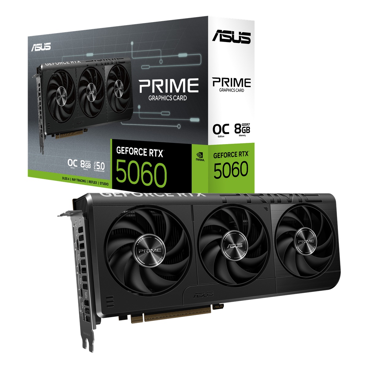 Bild von ASUS PRIME GeForce RTX 5060 OC Grafikkarte