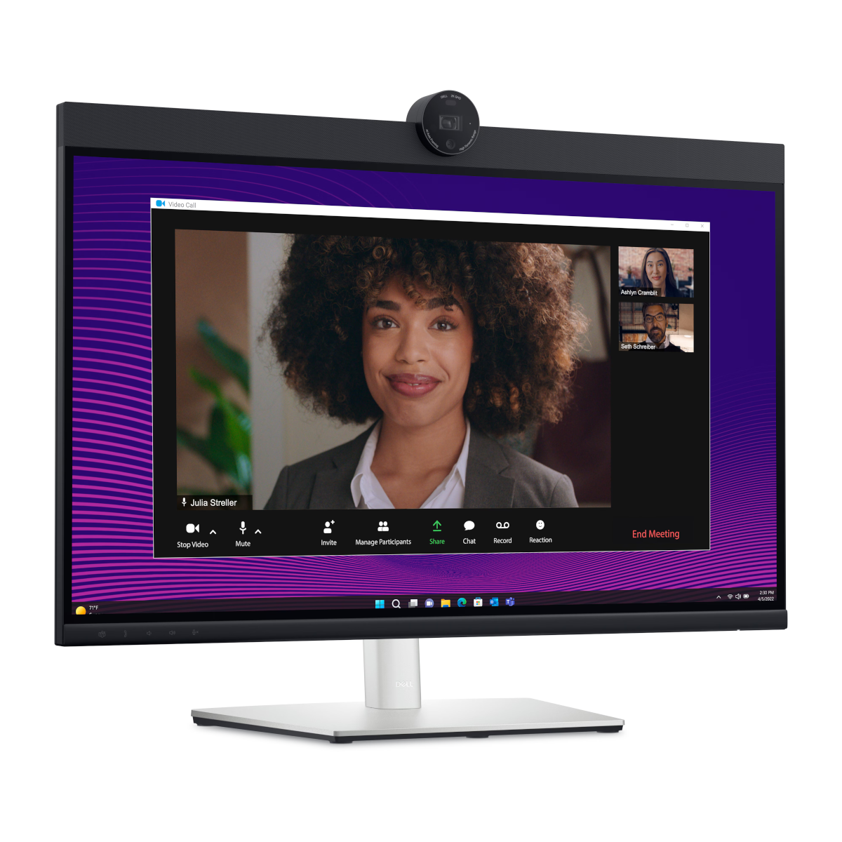 Bild von LCD DELL-P2724DEB 27" Video Conferencing Monitor QHD ,