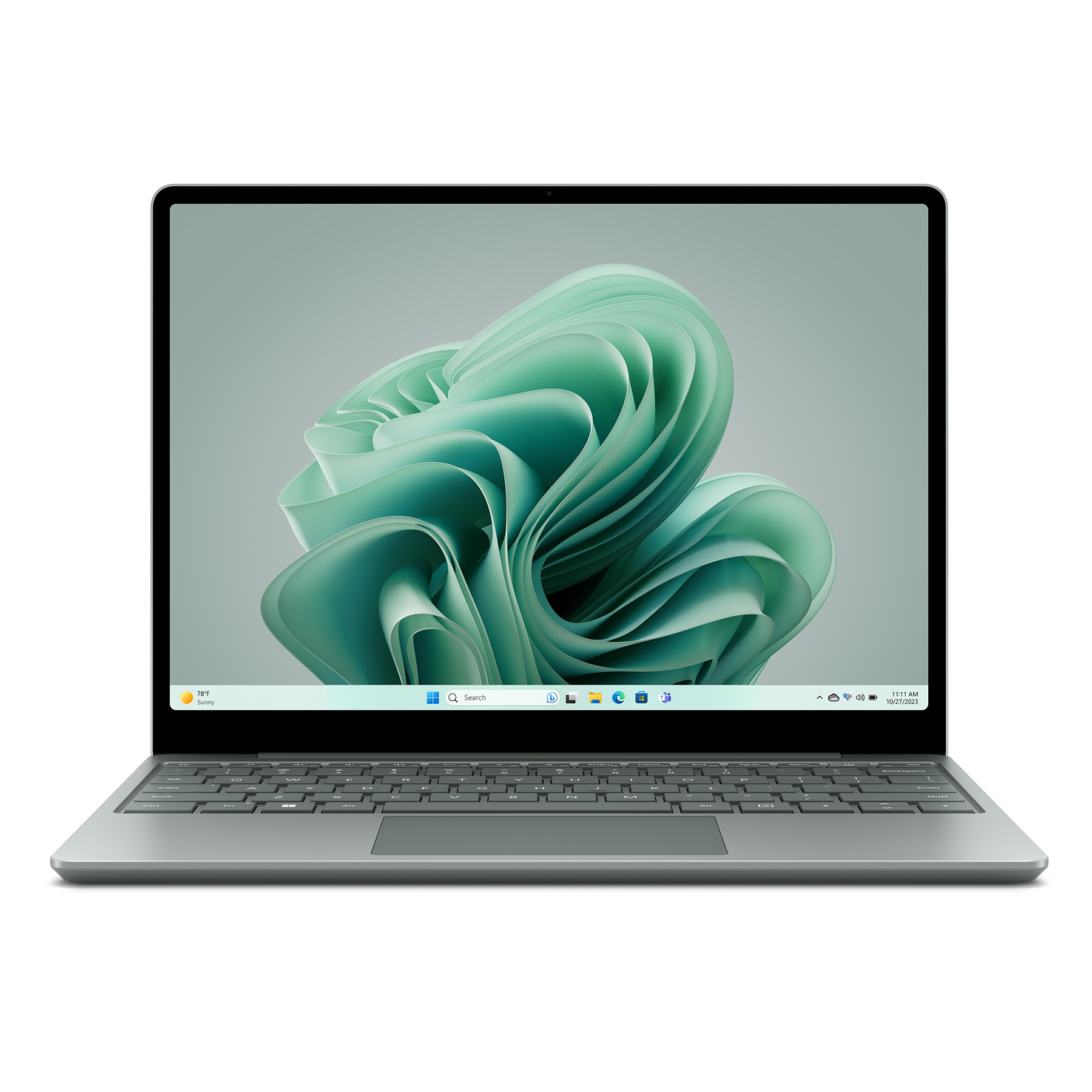 Bild von Microsoft Surface Laptop Go 3 - i5 - 8GB - 256 GB - sage - 12,4" Touchscreen, Intel Core i5-1235U, 16GB RAM, 256GB SSD, Windows 11 Home