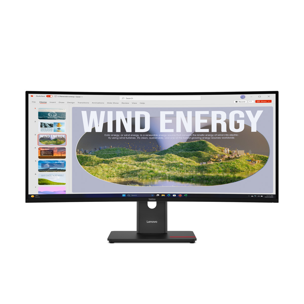 Bild von Lenovo ThinkVision T34WD-40