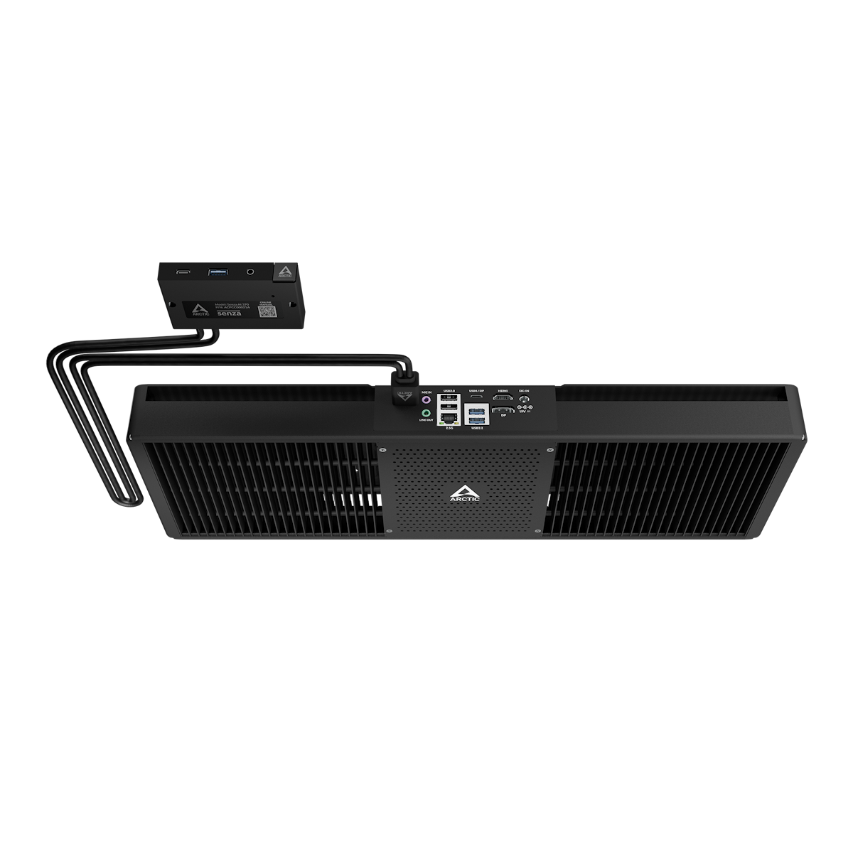 Bild von ARCTIC Senza AI 370 Under Desk PC